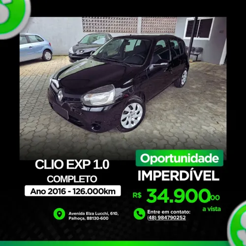 Renault Clio Rn/alize/expr./1.0 Hi-power 16V 5P 2016