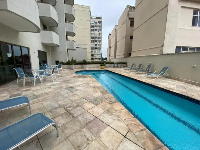 Apartamento com 40 m², 1 quarto em Botafogo e total infra- Rio de Janeiro - RJ