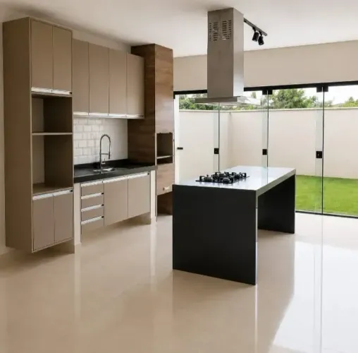 Casa nova 3 quartos (1 suíte) - para locação no Jardim Ouro Verde- Botucatu - SP