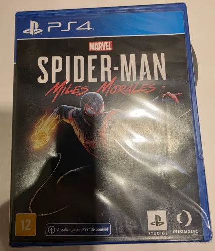 Spider Man Miles Morales - PS4 / PS5 (Novo e Lacrado)