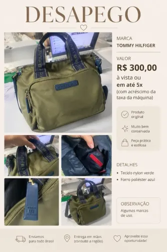 Bolsa versátil tommy