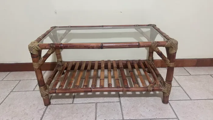 Mesa de centro retangular