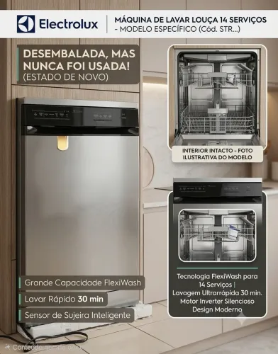 Máquina de lavar louça Electrolux