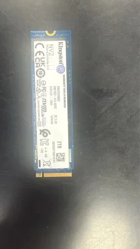 Ssd M.2 Nvme 2280 Kingston 4tb Nv3 Snv3s/4000g Pci-e Gen 4.0 Formato M.2 2280