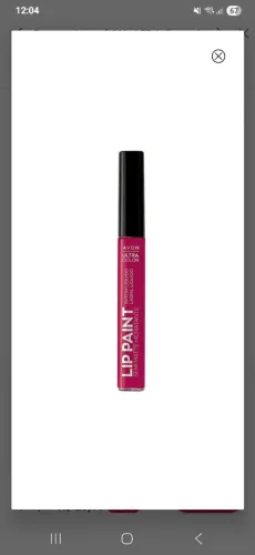 Vende se batom líquido semi matte avon