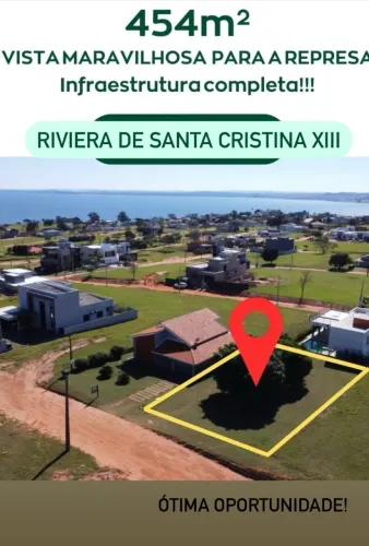 Terreno Riviera de Santa Cristina XIII - Paranapanema/SP