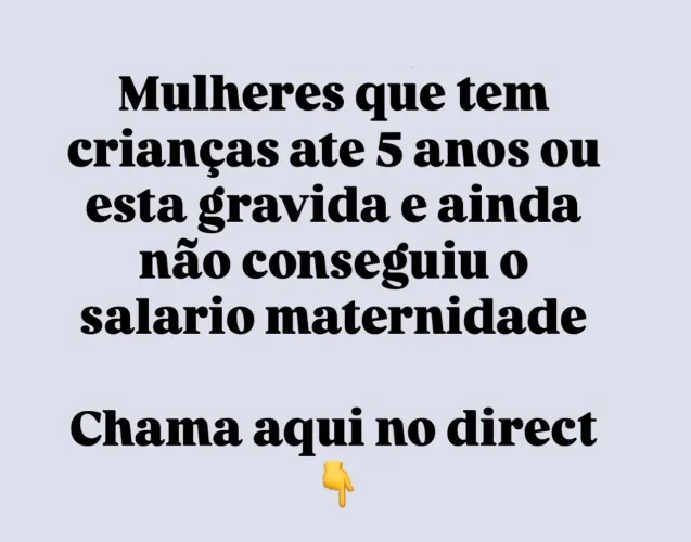 Salário maternidade 