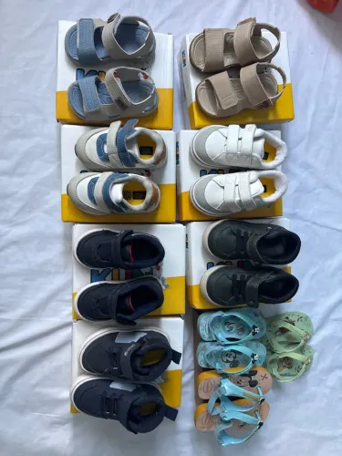 KIT sandália Klin, tênis Klin e chinelo Havaina