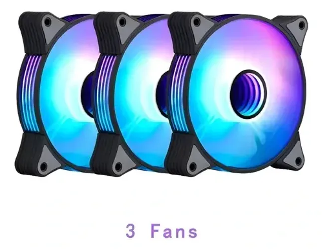 UND - FANs ARGB 120mm para computado de até 1800rpm - Aigo, IWONGOU e Gamidas