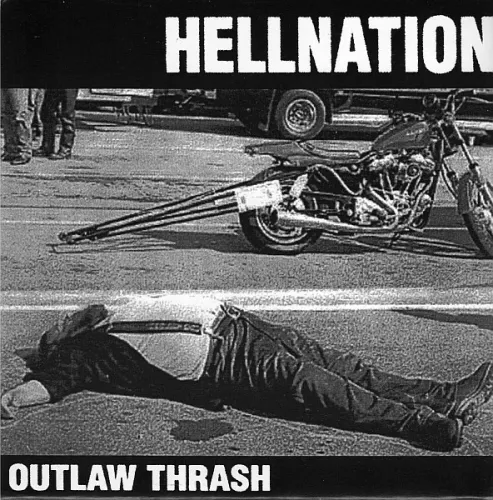 Vinil 7" Compacto Hellnation / Merda Outlaw Thrash / Radicalismo Fashion Split Nacional No