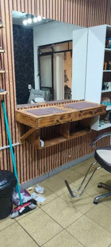 Bancada para barbearia 