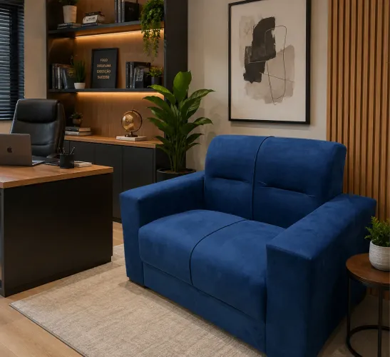 Sofá 2 Lugares Casa ou Escritório PRONTA ENTREGA