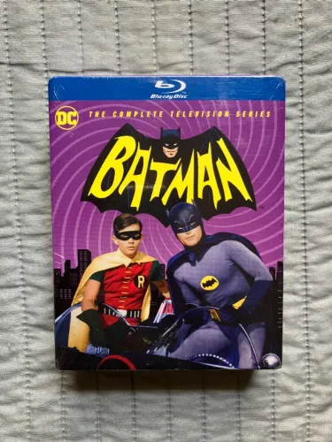 batman - série completa (1966-1968) box bluray lacrado