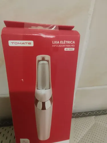 Lixa elétrica para pés