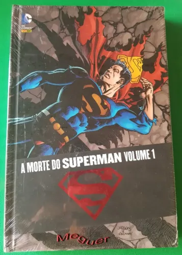 A Morte do Superman Volume 1 Novo Lacrado Revista em Quadrinho HQ Panini DC Comics
