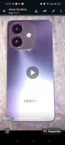Vendo OPPO A40 celular top a prova d'água está usado com estado de Novo 