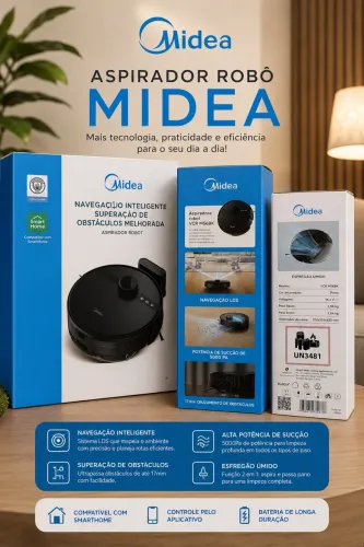 Robô Aspirador Midea