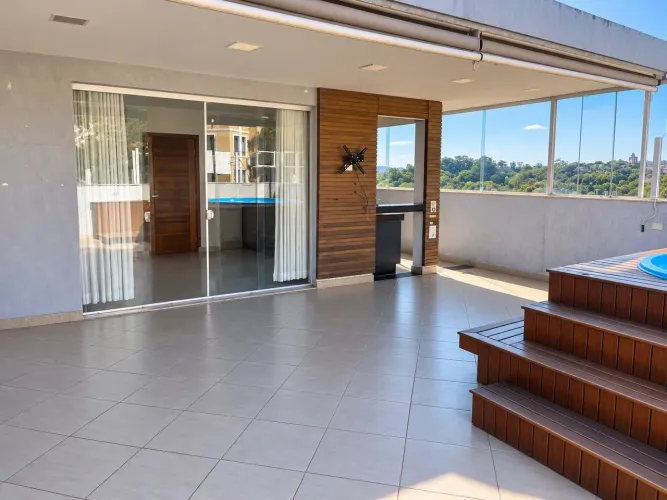 Cobertura 180m² no Ouro Preto | 3 Quartos | 3 Vagas | Piscina | Direto Proprietário