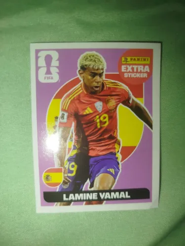 Figurinha Legend Roxa Lamine Yamal Copa 2026