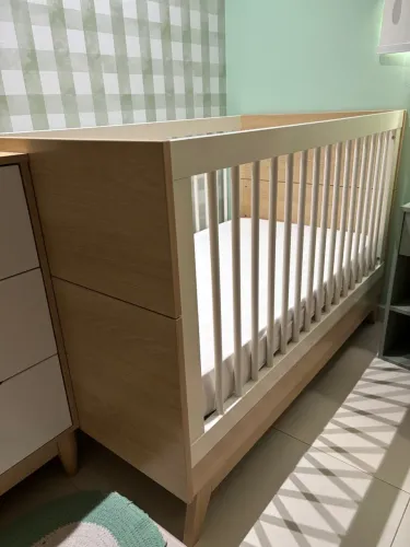 Berço 2 em 1 Americano Linha Cozy Quater