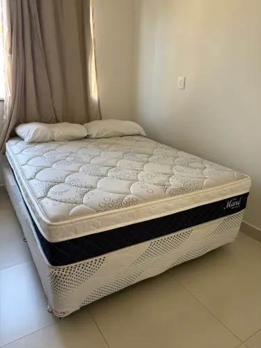 Cama Box + Colchão Maré ? 138x188 cm (CASAL)