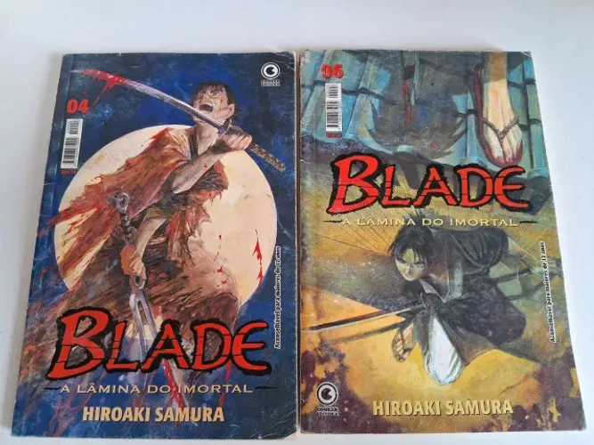 Mangá Blade A Lâmina do Imortal 4 e 6