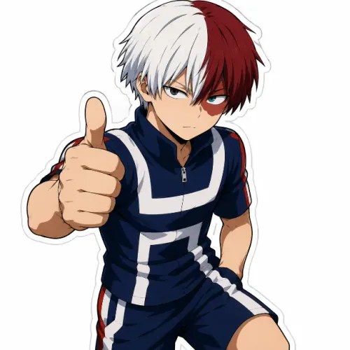 Figurinha my hero academia