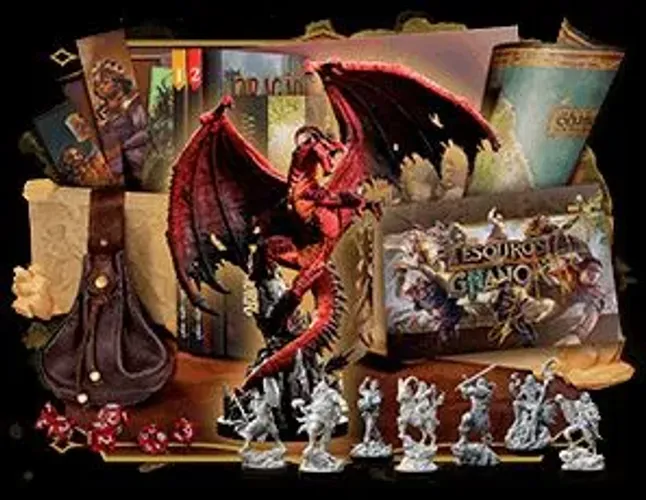 Jovem Nerd Nível 5 Tesouros de Ghanor: Lendário