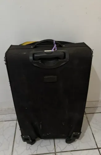 Mala grande baggagio preta