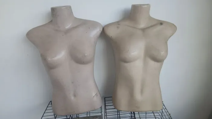 Manequins feminino meio corpo
