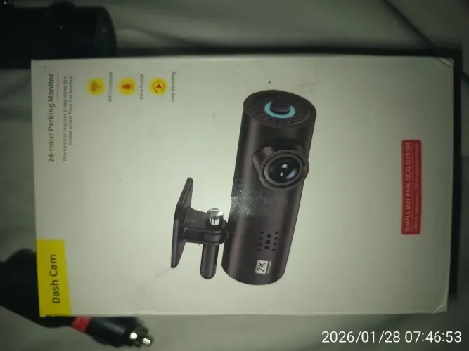 Camera automotiva 2k ,WiFi, usada