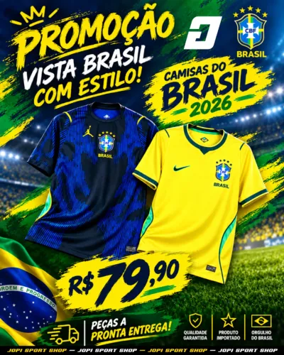 Camisas do Brasil à PRONTA ENTREGA!!!