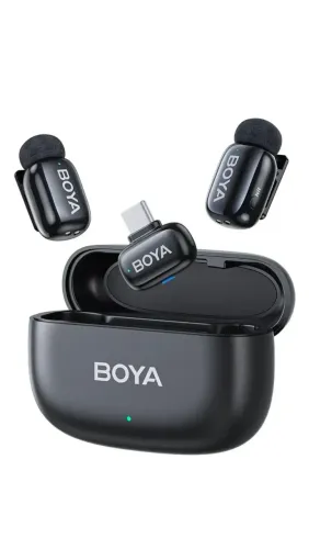 Microfone de Lapela Sem Fio BOYA Mini-14