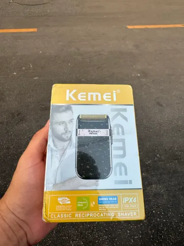 Máquina de barbear shaver kemei