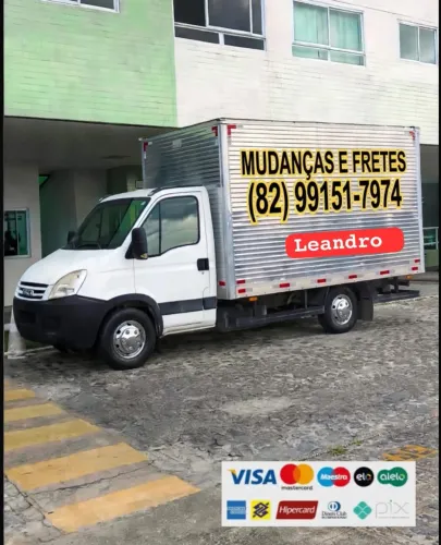 Mudança e frete