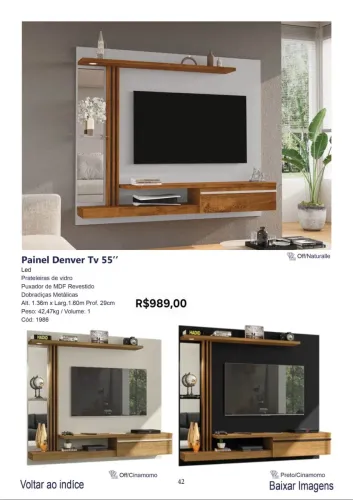 Painel Denver Tv 55"