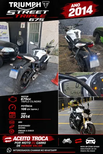 Triumph street triple 675