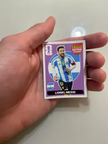 Figurinha Legend Lionel Messi Lilás 