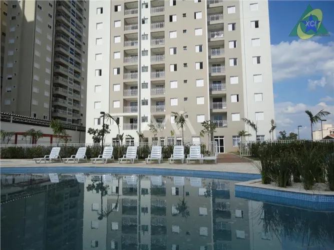 Apartamento com 2 dormitórios para alugar, 66 m² por R$ 4.195,00/mês - Mansões Santo Antôn