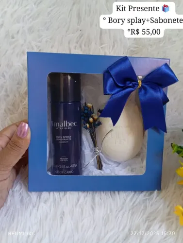 Kits presente personalizado