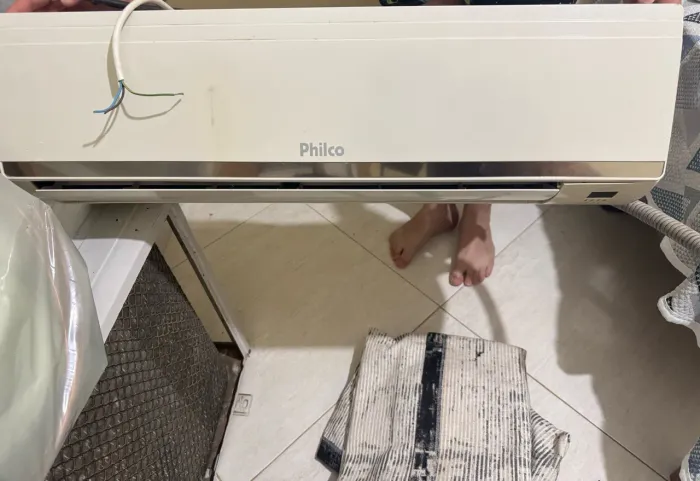 AR CONDICIONADO PHILCO 12MIL BTUS (MATERIAL DE INSTALAÇÃO INCLUSO