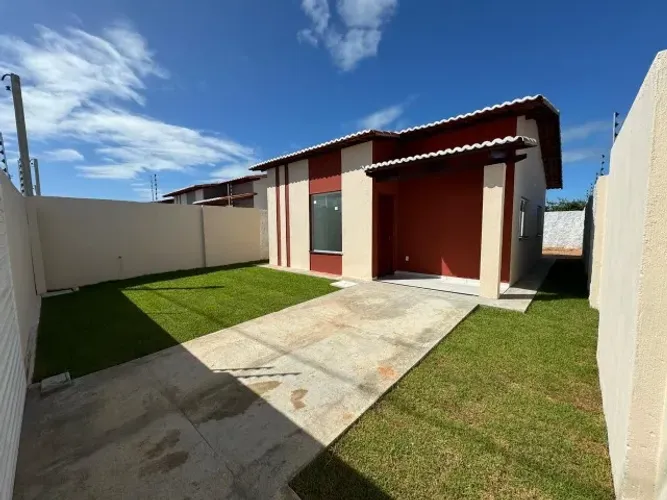 Casa nova à Venda, 2 quartos -loteamento Terra Bela em Extremoz