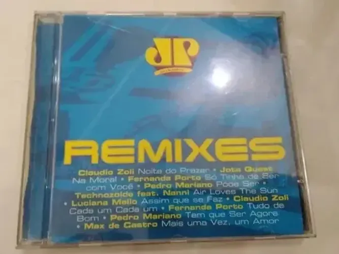 Cd Jovem Pan Remixes Original - O Melhor Do Dance Music