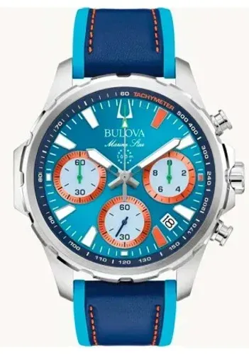 Relogio Bulova Marine Star MIAMI 96B460 NOVO COM GARANTIA