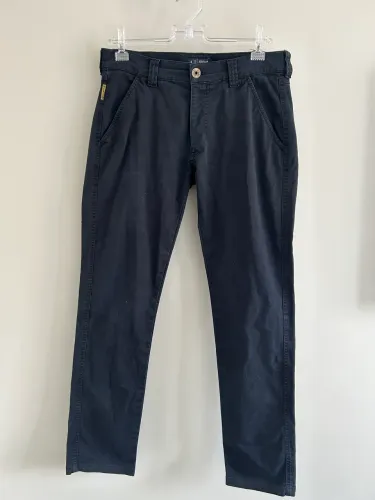 Calça sarja azul Armani Jeans Original