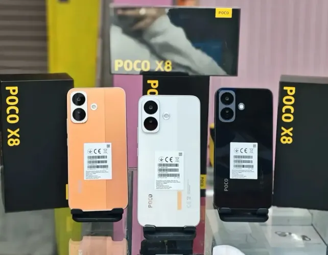 POCO X8 NOVO VERSÃO GLOBAL 256GB 8GB RAM R$2199,00