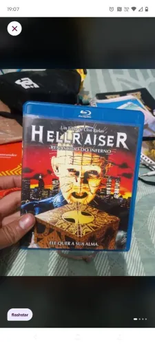 Blu-ray Hellraiser renascido do inferno.
