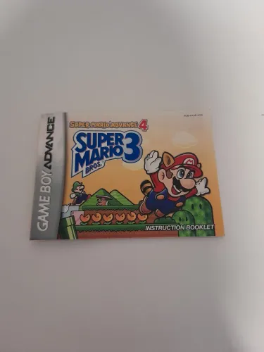 Manual mario bros 3 game boy
