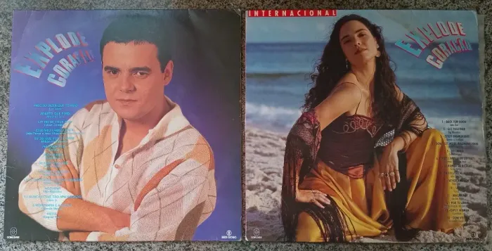 LP Novela Explode Coração Nacional e Internacional 