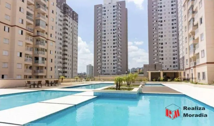 Condomínio Allegrare Home Resort - Apartamento à venda - sacada e 1 vaga coberta - Osasco
